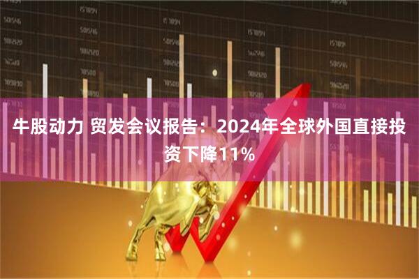 牛股动力 贸发会议报告：2024年全球外国直接投资下降11%